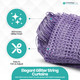 String Curtain Panel - Light Purple